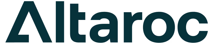 Logo de la société d'investissement Altaroc, client SHUNPO pour leur plateforme Fintech construite avec WeWeb et Supabase