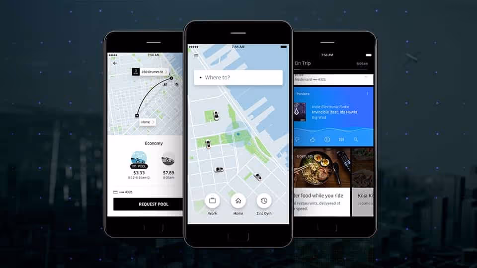 Interface d'application mobile soignée, du niveau de finition que SHUNPO livre