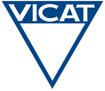 Logo du groupe Vicat, maison mère de l'agence digitale 1817.