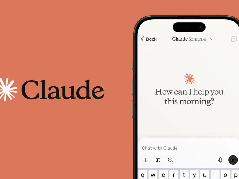 Logo Claude d'Anthropic et interface d'application, pour les automatisations IA livrées par SHUNPO